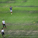 Liga MX players warm up on the field at Estado Azteca on Nov. 10, 2018.